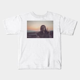 Is there anything interesting up there in heaven Kids T-Shirt